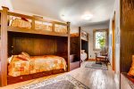 Bedroom 4 Two Queen Bunks - A Mine Shaft Breckenridge Luxury Home